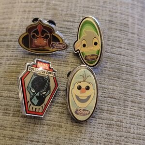 Funko Disney and Marvel Character Pin Set
